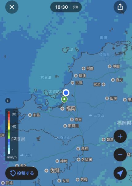 さすがに雨天中止☔️