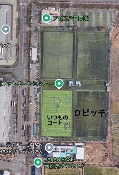 10/6(火)フットボールセンターC→Ｄ